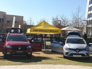 Renault Sandero & Renault Clio on Display